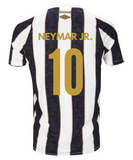 Camiseta Santos Segunda Equipación 2025 + Estampado Neymar - Camiseta de fútbol de Brasil