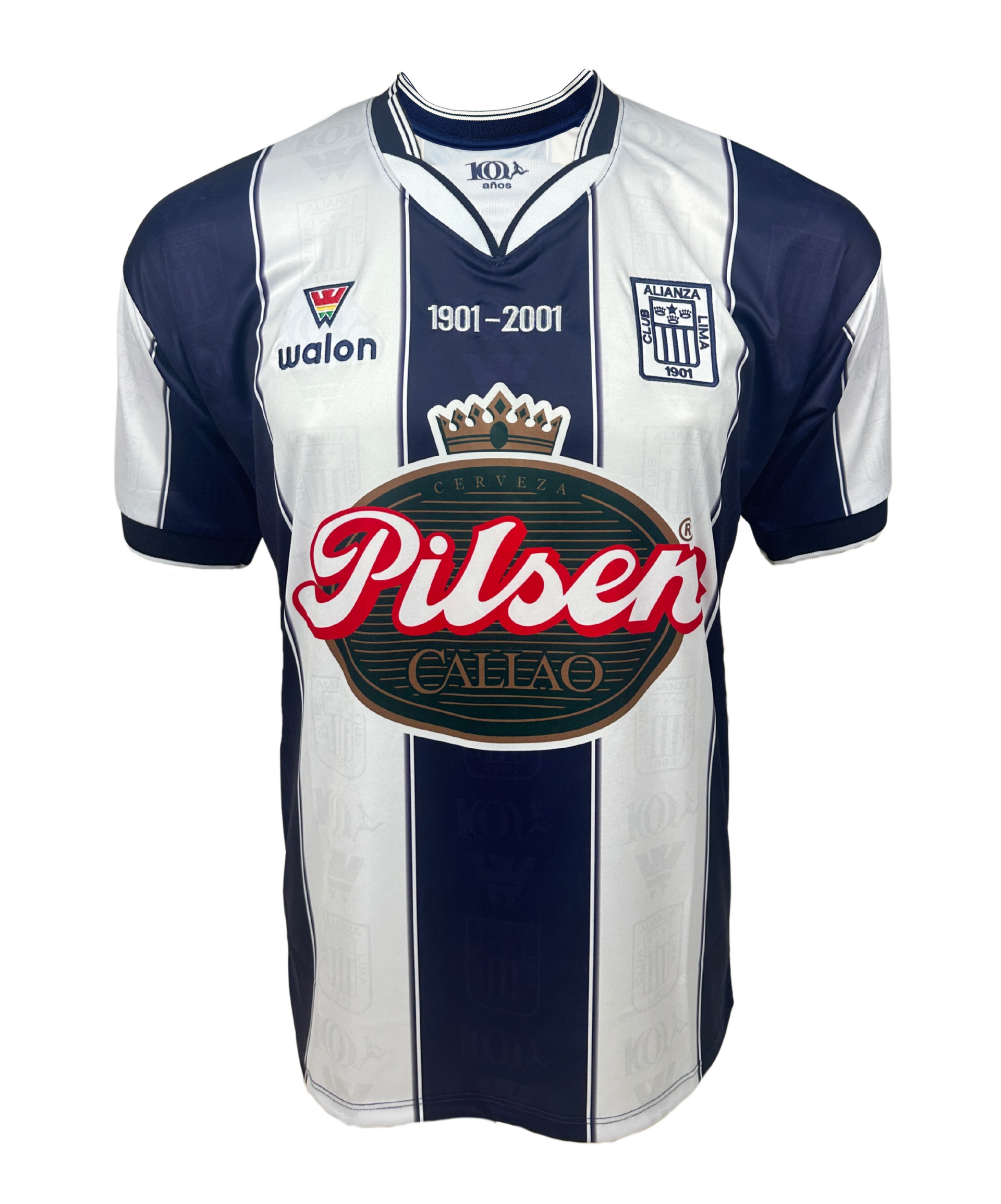 Alianza Lima Marathon サッカー ユニフォーム ペルー Alianza Lima Retro Special Edition Football Shirt - Peru Football