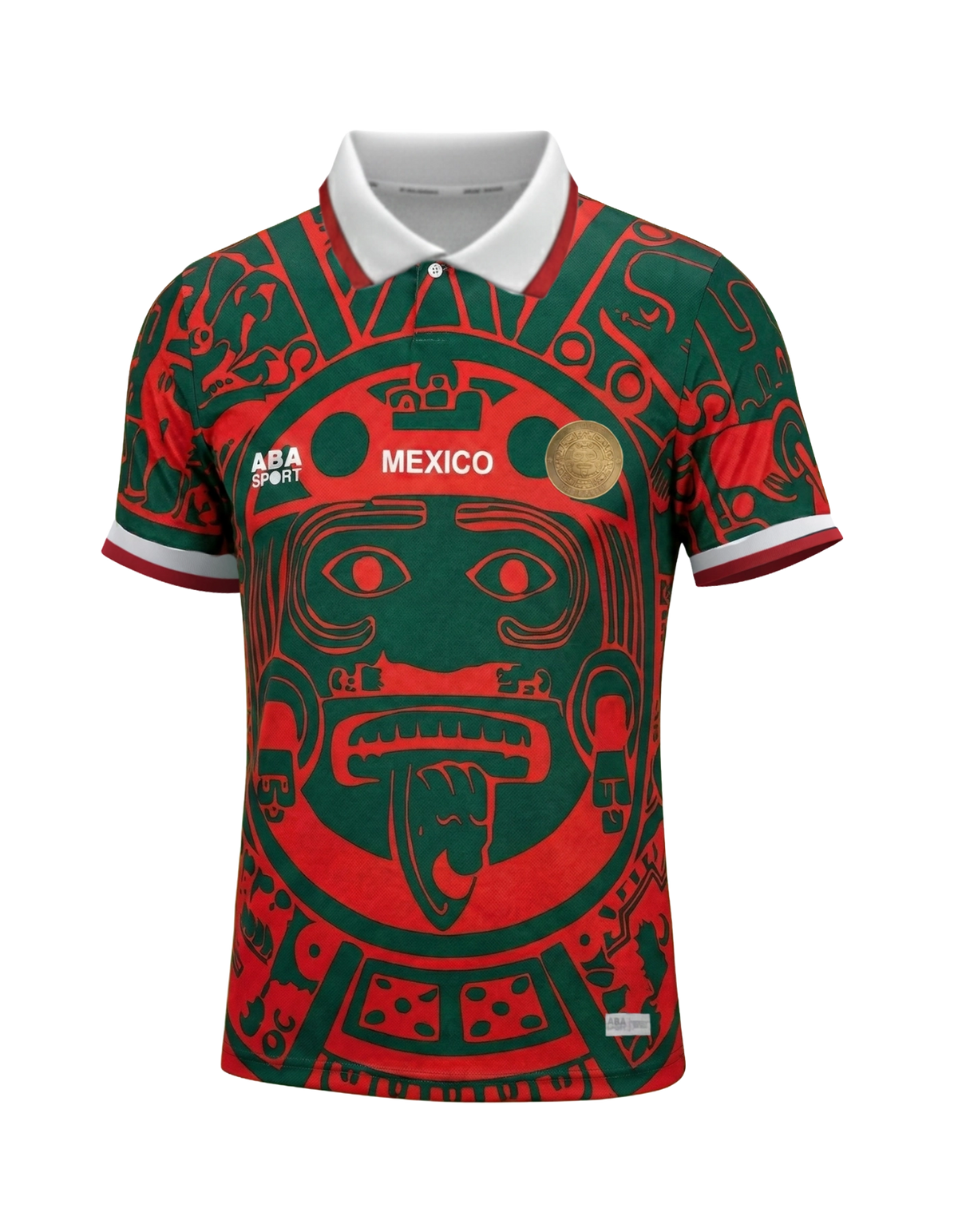 Mexico ABA Sport Shirt Groen/Rood