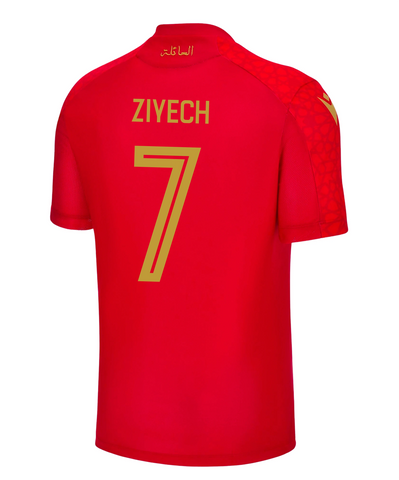 Wydad Casablanca Home Shirt 2024 Ziyech Printing Morocco