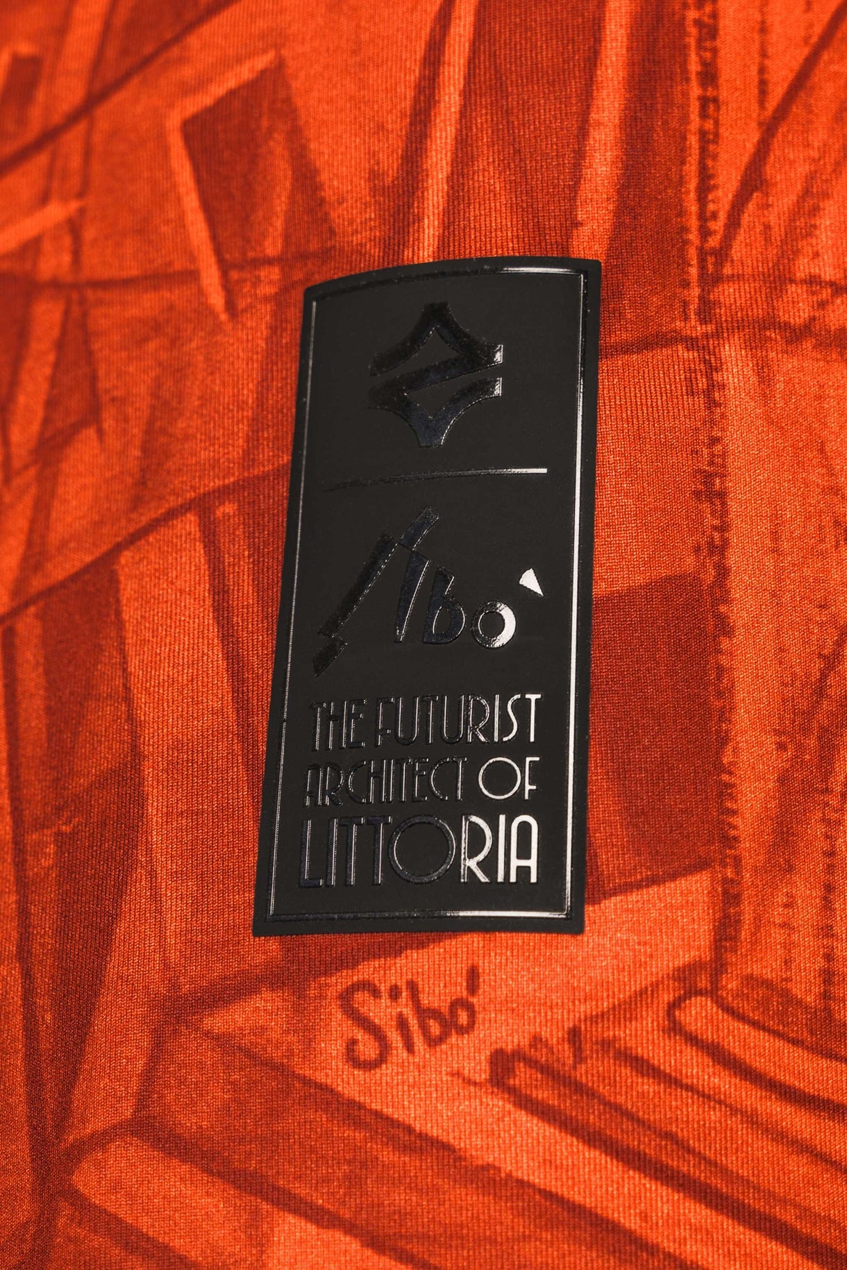 Latina Calcio Special Edition Voetbalshirt Sibò Oranje 2025 - Voetbalshirt Italië