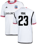 Colo-Colo Thuisshirt 2024 + Bedrukking Vidal - Voetbalshirt Chili