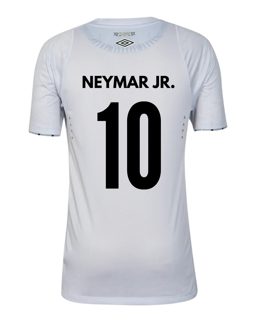 Maillot Neymar Santos Domicile 2025, Nike, Blanc, Taille M, Neuf Avec étiquettes