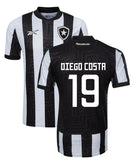 Botafogo Thuisshirt 2024 + Bedrukking Diego Costa - Voetbalshirt Brazilië