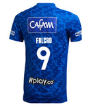 Millonarios Thuisshirt 2022 + Bedrukking Falcao - Voetbalshirt Colombia