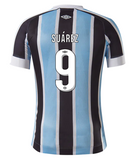 Grêmio Thuisshirt 2022 + Officiële Suárez 9 Bedrukking